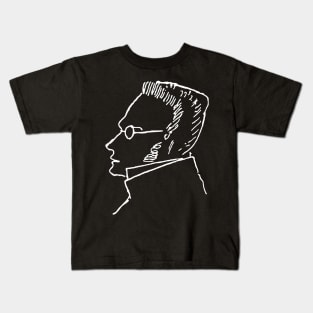 Max Stirner Sketch - Philosopher, Egoist, Anarchist Kids T-Shirt